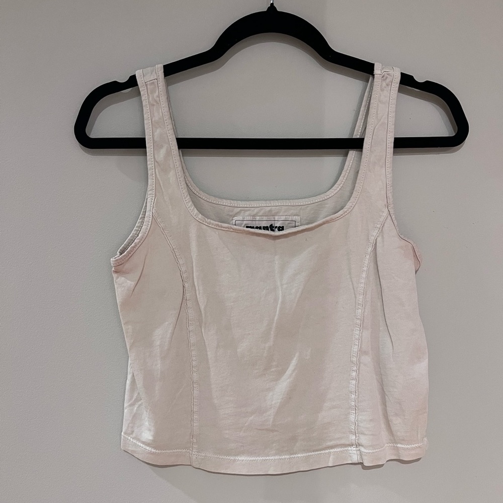 Neutral Crop Top